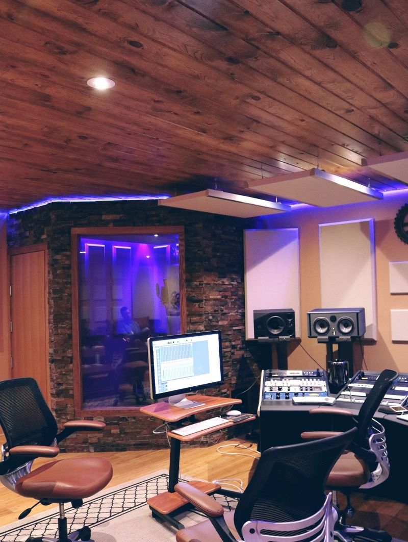 Inside a Music Studio
